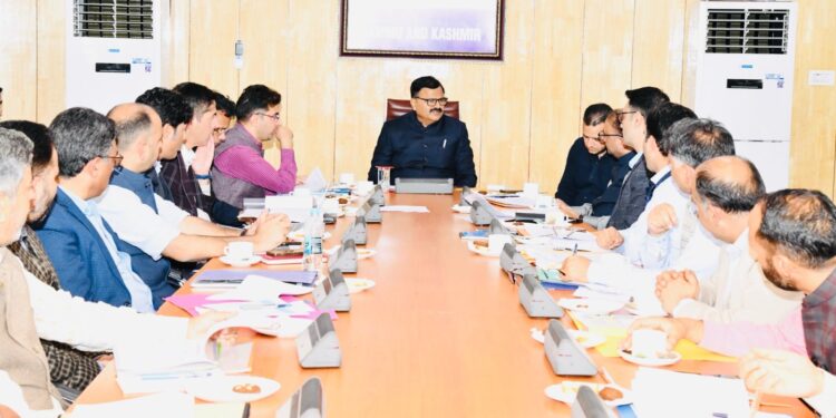 Javed Rana reviews functioning of Forest department in Anantnag, Kulgam, Pulwama districts