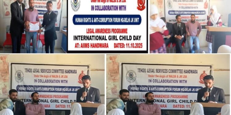TLSC Handwara organises awareness programme on international girl child day