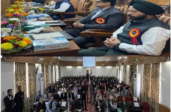 Legal Metrology Deptt. organises Mega Consumer Awareness Programme on Legal Metrology, GST Revision, Consumer Protection at University of Kashmir