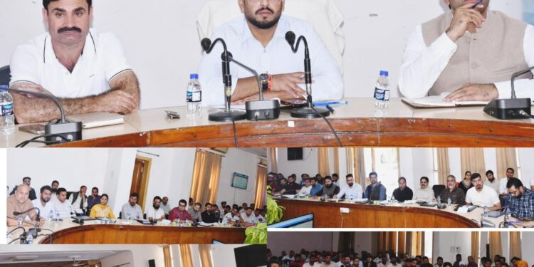 Rajouri Admin focusing on technology-driven rural planning, monitoring
