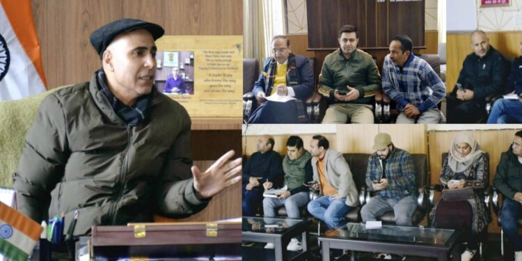 DC Kishtwar reviews progress of Pradhan Mantri TB Mukt Bharat Abhiyan