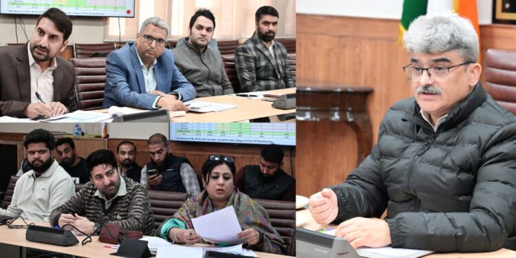 Chief Secy directs for accelerated implementation of key rural development schemes