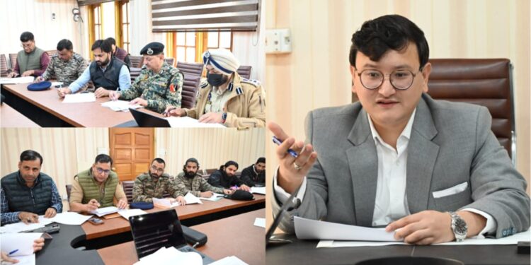 DC Baramulla Convenes DLSCC Meeting