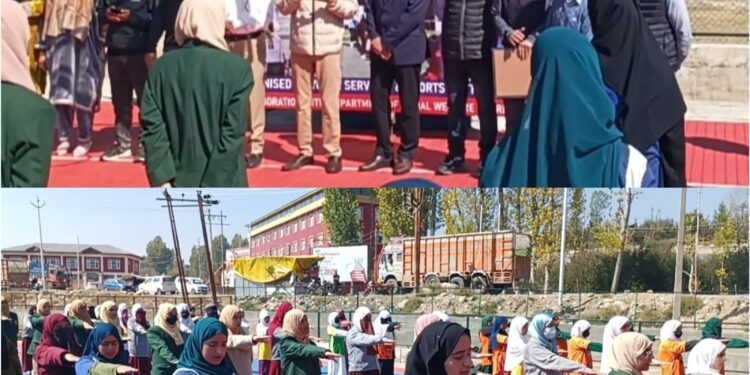 BBBP: DC Shopian inaugurates 3-day Sports Festival for Girls