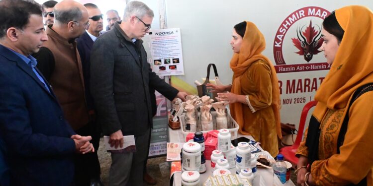 CM Omar Abdullah unveils Kashmir Marathon Exposition at Polo View