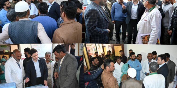DC Kulgam reviews Healthcare and Infrastructure Upgrades at PHC Devsar