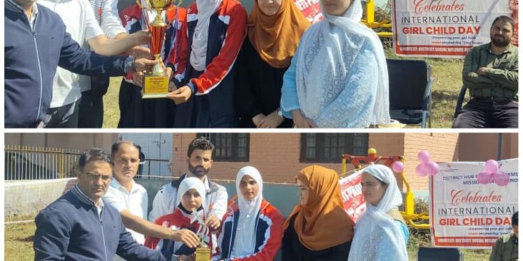 SANKALP-HEW Mission Shakti, SWD Bandipora Celebrates International Girl Child Day 2025