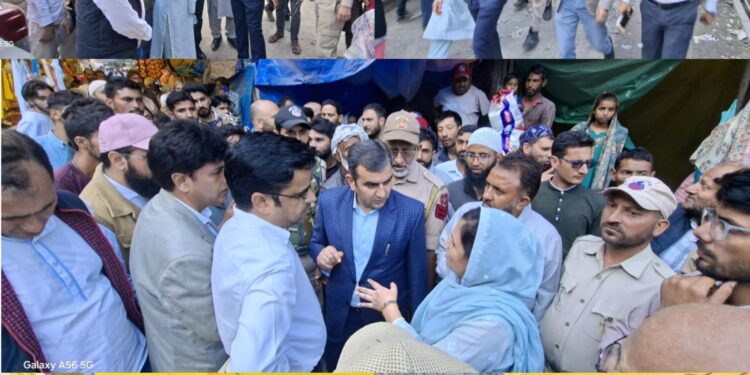 DC Ramban inspects facilities at ‘Tatapani’ Hot Water Spring