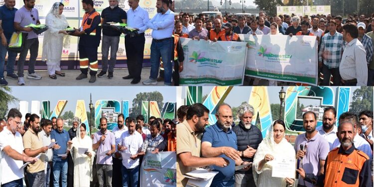 SMC organises “Sewa Parv 2025” Culmination Event at Jhelum River Front Rajbagh