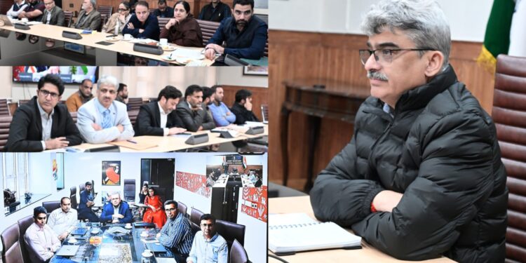 CS, NITI Aayog discusses modalities for establishing Tele-ICU network across J&K