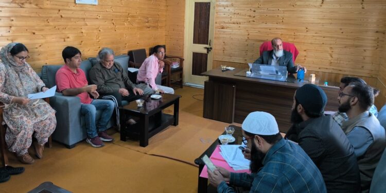 Director Sheep Husbandry Kashmir Reviews Dachigam Sheep Breeding Farm relocation