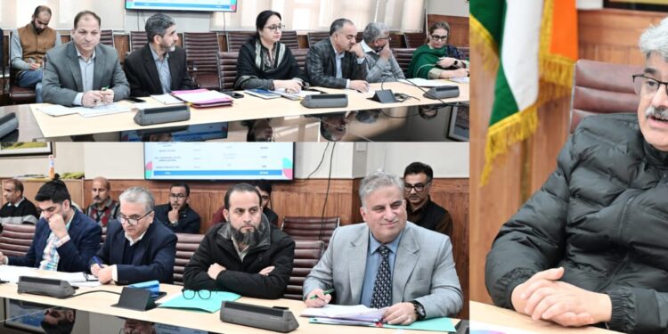 Chief Secy stresses long term roadmap to elevate Higher Education in J&K
