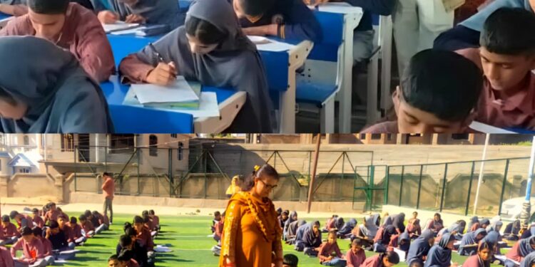 Annual Exams for 1st to 9th Class conclude in District Doda