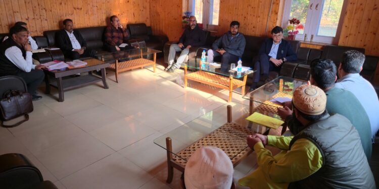 DC Baramulla meets NHPC-II Project-Affected Delegation at Uri, Assures Swift Redressal of Grievances
