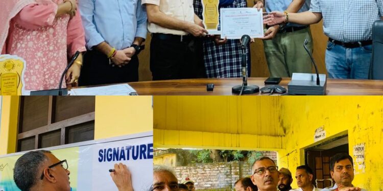 DC Kathua leads Swachhata Campaigns, Felicitates Winners of Painting & Essay Competitions under Sewa Parv
