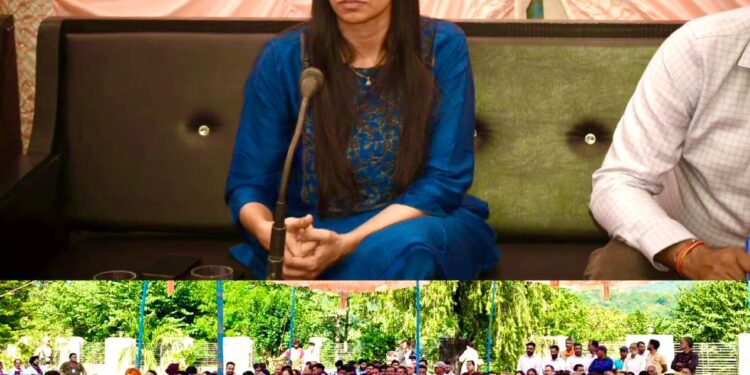 DDC Reasi convenes public outreach camp at Pouni to listen, address public grievances