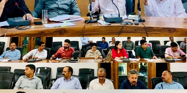 DDC Kathua review implementation of Rural Development Department schemes