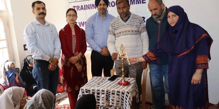 SBI RSETI Ramban commences Women’s Tailoring Training Programme