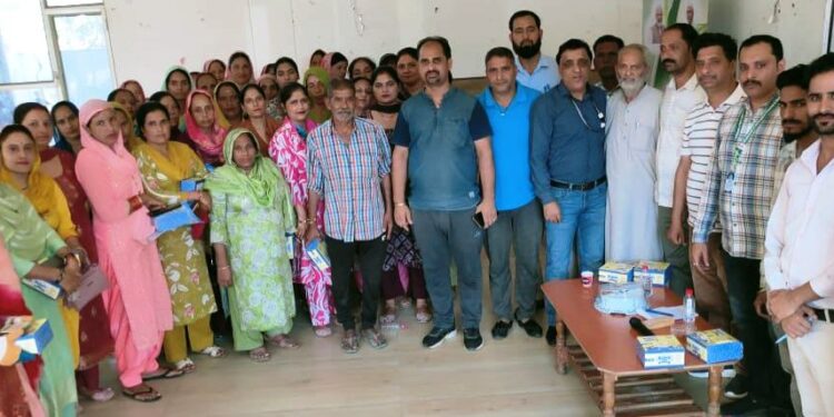 Awareness Camp on HADP, allied schemes held at Panthal, Reasi