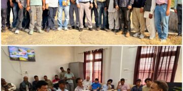 DHJ inspects ongoing operations at Mega Fruit Plant Nursery Chakroi