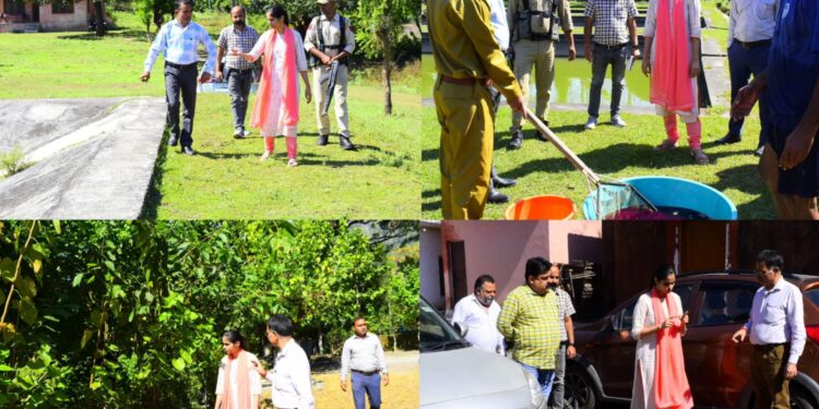 DC Reasi inspects Fisheries and Sericulture Units