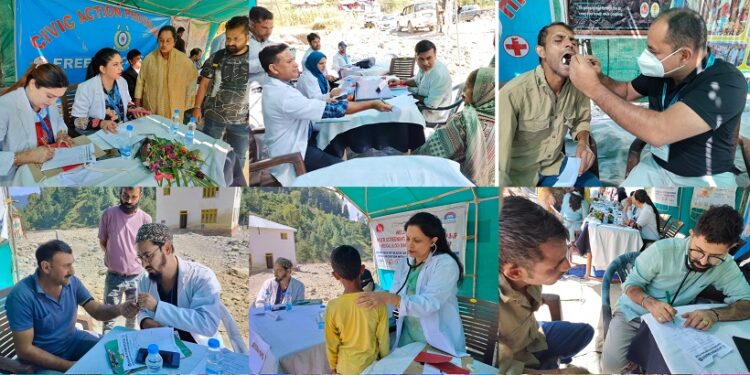 Mega Multi-Speciality Health Camp organised at Village Bheja-Bhaderwah