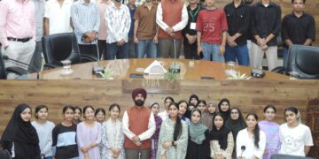 Special interactive session hosted for IID J&K students at DC Office Doda