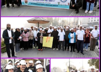 Department of Neurology organizes Stroke Awareness Walkathon on World Stroke Day