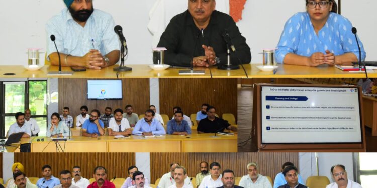 Refresher Training Course for Yuva Doots and BHD held under Mission YUVA at Reasi