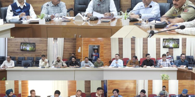 Doda: District Road Safety Committee reviews status of corrective measures