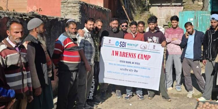 SBI RSETI Ramban organises entrepreneurship awareness programme at Neel Batoo, Neel Top