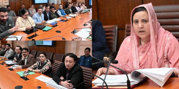 Govt’s. focus is every GMC functions efficiently, provides modern facilities to patients, students: Sakeena Itoo