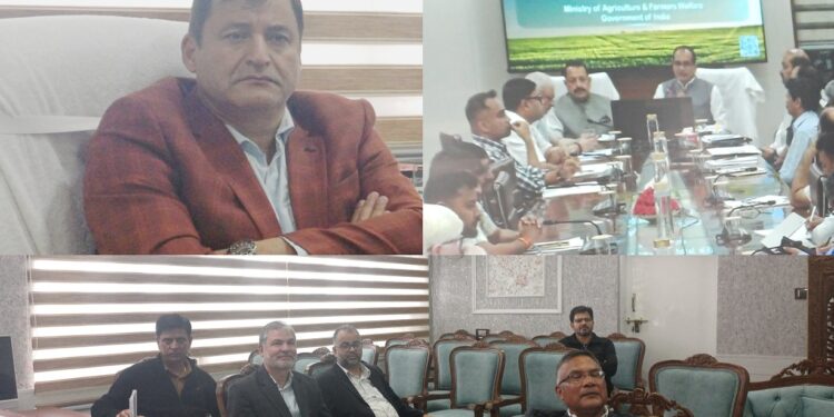 Javid Dar attends virtual meeting on advance release of 21st instalment of PM Kisan Samman Nidhi