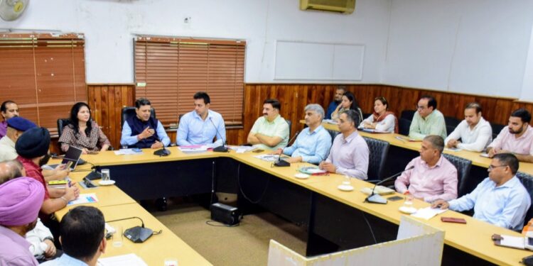 CEO reviews preparedness for bye-election to 77-Nagrota AC