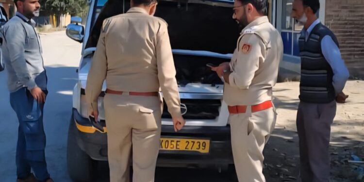 MVD Baramulla Intensifies Enforcement to Strengthen Road Safety, Law Compliance
