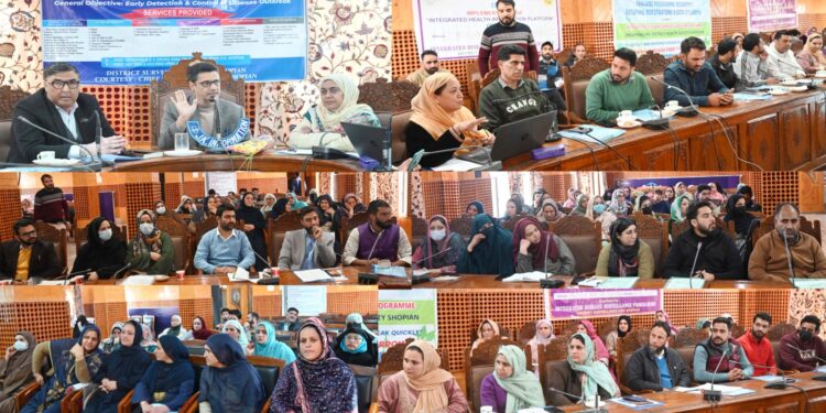 District Level Training on IHIP under IDSP held at Shopian