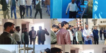 DC Kupwara inspects Transit Accommodations, Water Supply Schemes in Handwara Sub Division