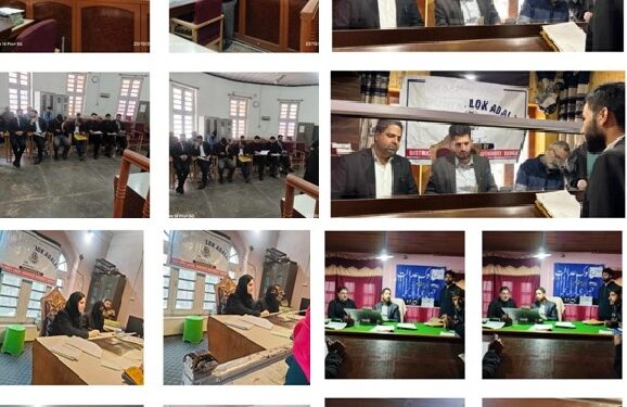 Special Lok Adalat on Cheque Bounce Cases Organized at Budgam