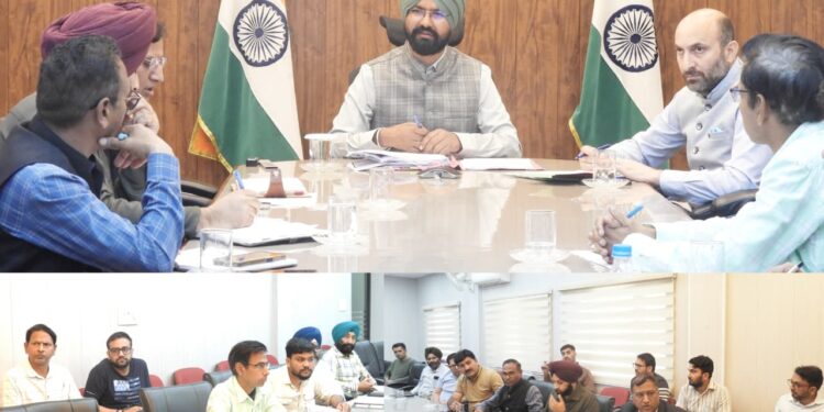 DC Doda reviews progress of NHIDCL Projects
