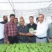 Director Agriculture Jammu distributes One Lakh Hybrid Vegetable Seedlings under HADP