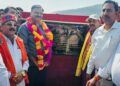 Rana lays foundation stone for approach roads to Mendhari Nallah