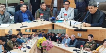 Speaker Legislative Assembly reviews arrangements for upcoming Assembly Session at Srinagar