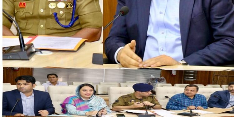DC, SSP Srinagar chair District NCORD meeting, Reviews Anti-Drug Measures