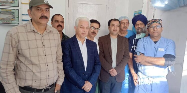 Mega Surgical Camp held at SDH Bani- Kathua