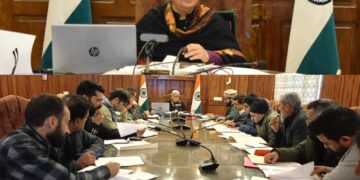 DC Bandipora Reviews ODOP with Departments