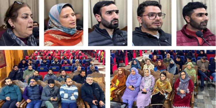 Awareness programme on Mission YUVA–Udyam Jagriti 4.0 held at GCOE Srinagar