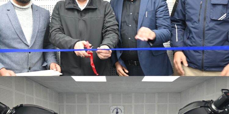 DC B’la inaugurates Recording Studio to Strengthen Awareness on Government Welfare Schemes