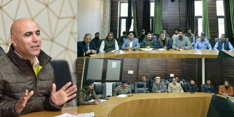 DC Kishtwar finalizes arrangements for Urs Shah Asrar-ud-Din Sahib (RA)