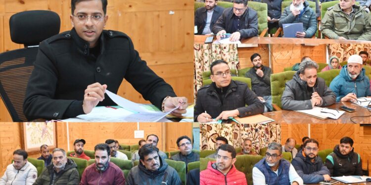 DC Shopian reviews winter mitigation preparations in district