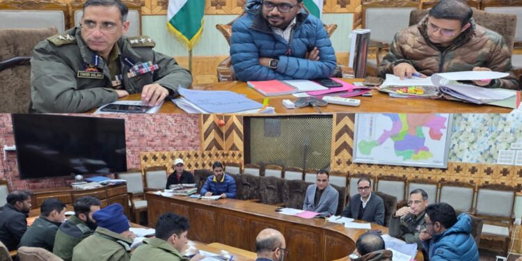 DC Kupwara chairs DLSCC meeting to review SRO-43 Relief Cases of Terror Victims